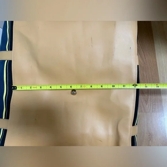 Y2K Kate Spade Striped Multicolor Duffel Bag - Picture 10 of 11